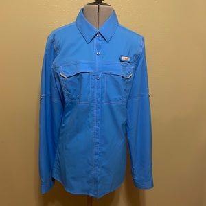 Women’s Columbia PFG Bahama UPF 30 Long Sleeve Fishing Shirt w/ air cooled